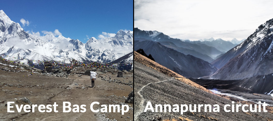 Annapurna Circuit Trek vs Everest Base Camp Trek