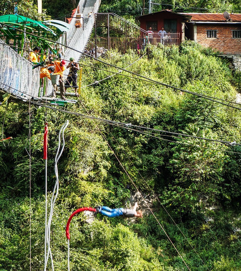 bungee jumping in nepal