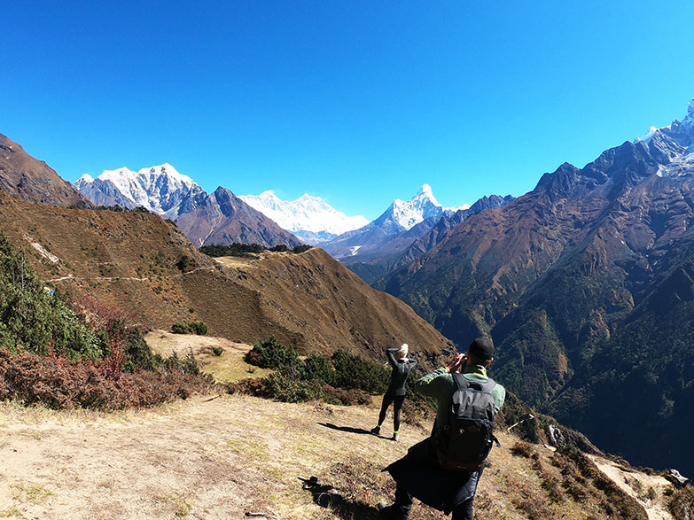  View Of Everest From Base Camp Trek 