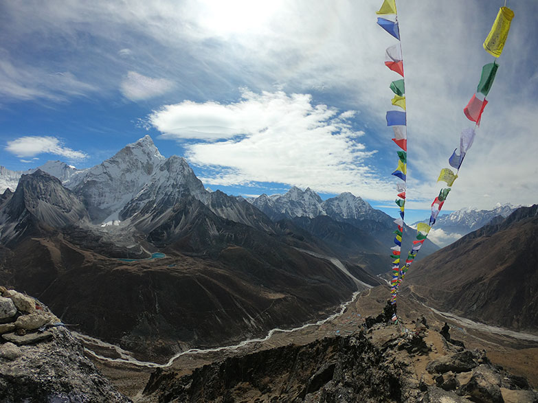  View Of Everest From Base Camp Trek 