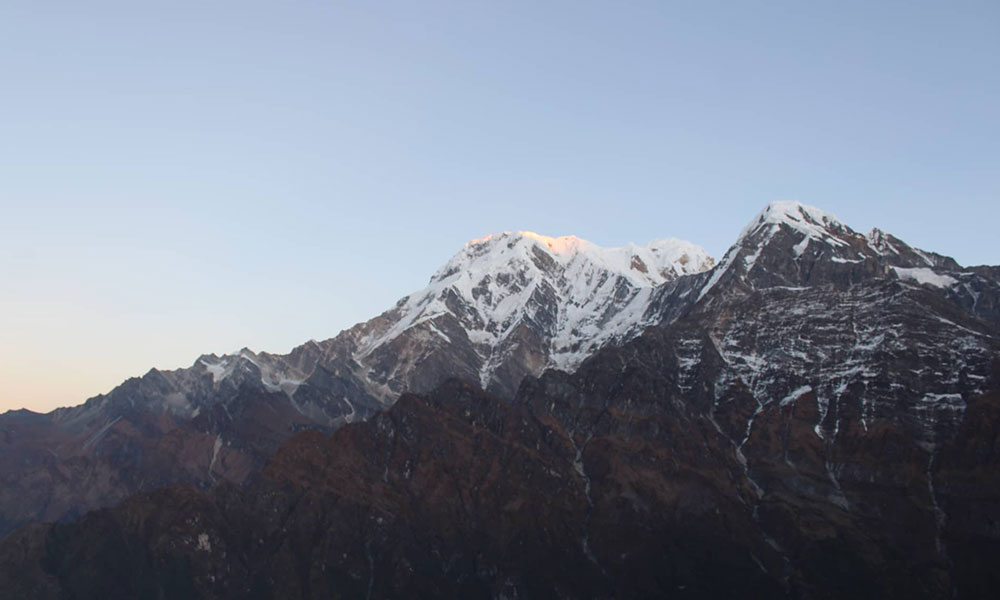 mardi himal trek in autumn