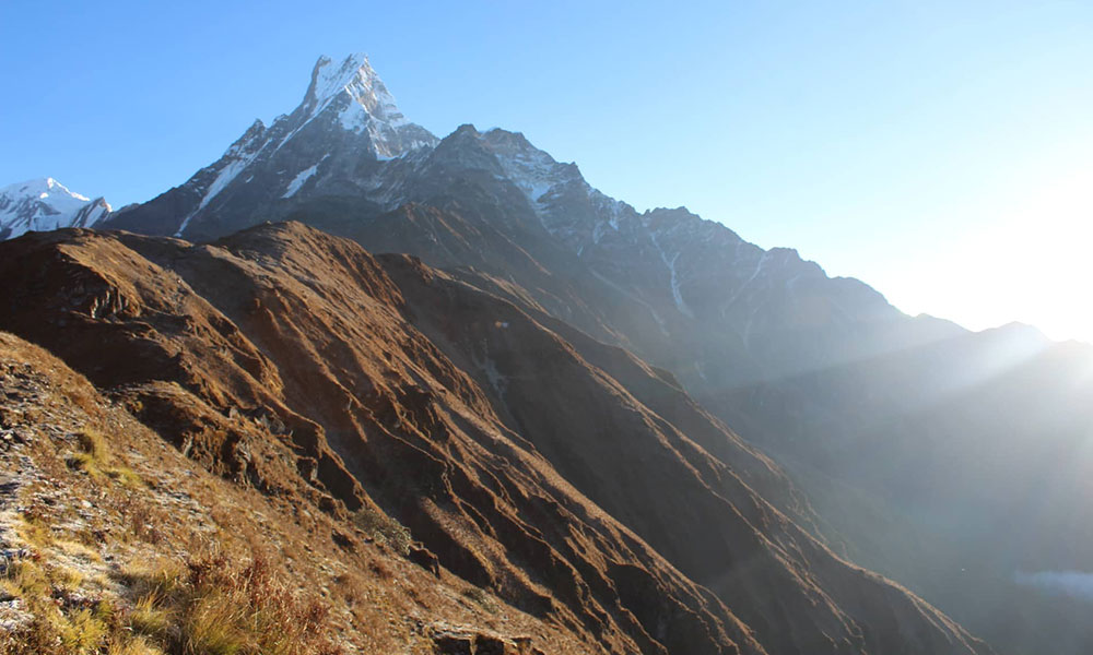 mardi himal trek in autumn