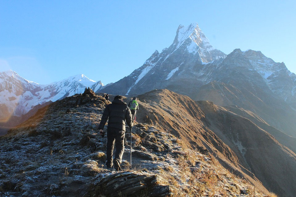 trekking in nepal in may