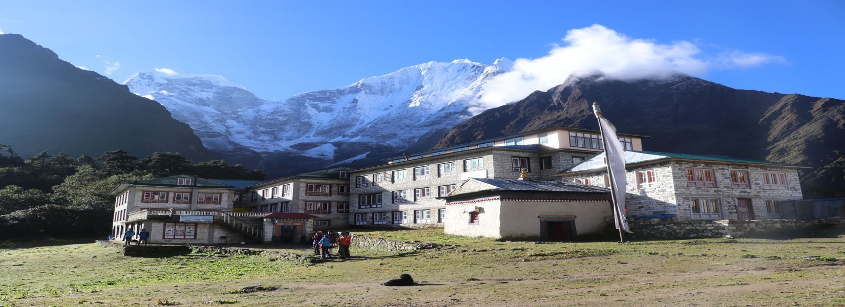 View of Everest from Tengboche